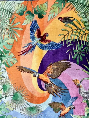 Bird Garden Design Carpet