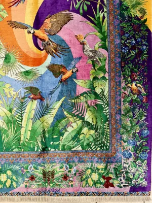 Bird Garden Design Carpet